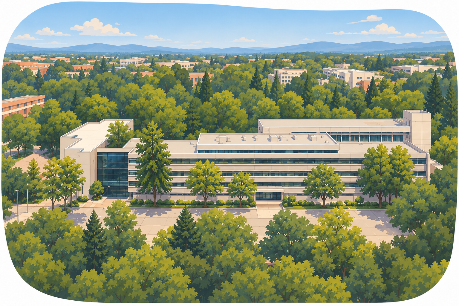 IIMAS building, Ciudad Universitaria